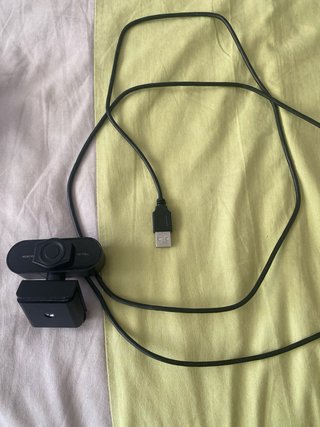 Cámara Webcam HD Full Negra