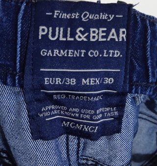 Pantalón Vaquero Pull & Bear Azul