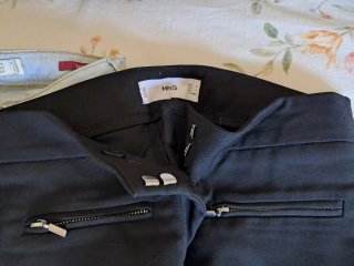 Pantalones vaqueros, negros y grises