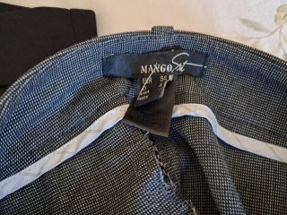 Pantalones vaqueros, negros y grises