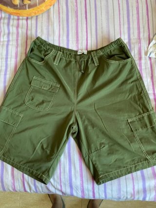 Pantalones cortos cargo mujer