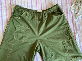 Pantalones cortos cargo mujer