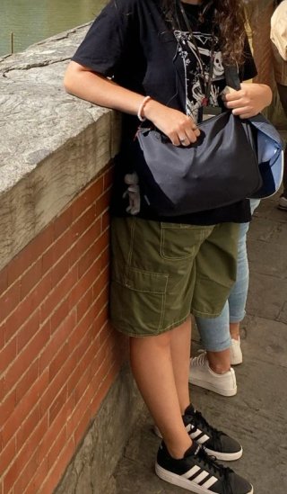Pantalones cortos cargo mujer