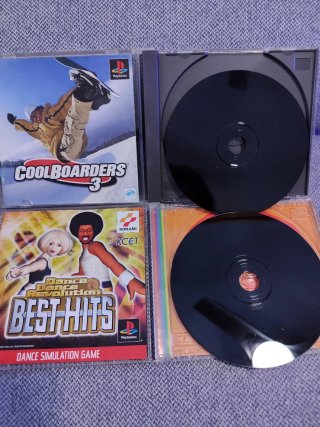 Juegos PS1: Coolboarders 3 y DDR Best Hits