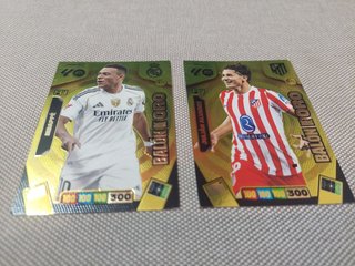 Panini Mbappé y J.Álvarez Balón de Oro