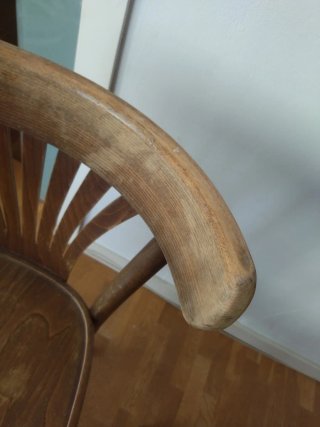 Conjunto de 2 Sillas Thonet de madera
