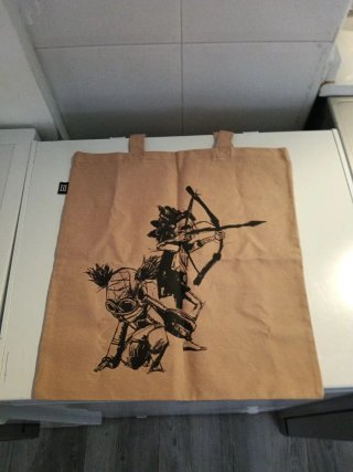 Bolsa de tela con diseño de videojuego