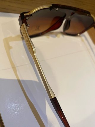 Gafas Marrón y Dorado