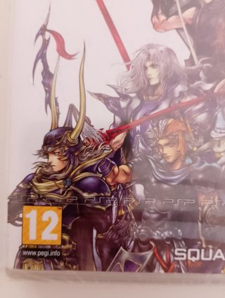 Dissidia Final Fantasy PSP precintado