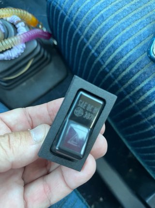 Interruptor warning hazard Volvo 240/260