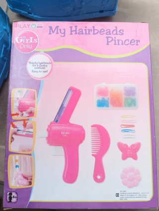 Máquina para poner perlas en el pelo. NUEVO. Ganga