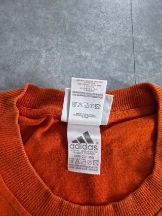 T-shirt Adidas Vintage Arancione Taglia M