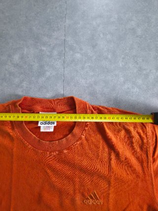 T-shirt Adidas Vintage Arancione Taglia M