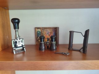 Lote de objetos antiguos decorativos