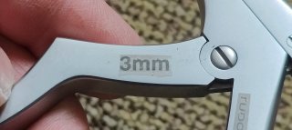 Pinza Kerrison 3mm Quirúrgica
