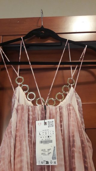Vestido joya  tie dye