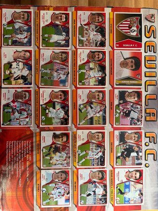 Colección Cromos Liga Oficial 2005-2006