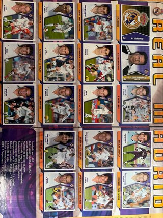 Colección Cromos Liga Oficial 2005-2006