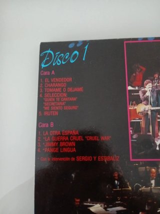 LP vinilo doble Mocedades.
