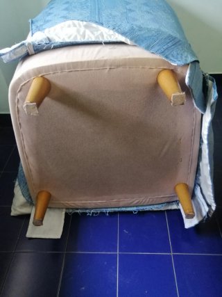 Coppia Poltrone Bergere Tessuto Sfoderabile