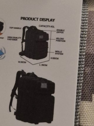Mochila Táctica Camuflaje