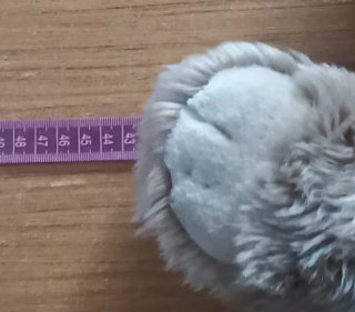 Peluche Orso classico Trudi Grigio