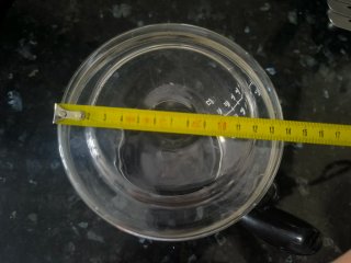 Jarra Cristal Cafetera Taurus