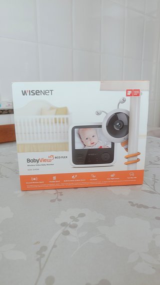 Vigilabebés Wisenet BabyView Eco Flex