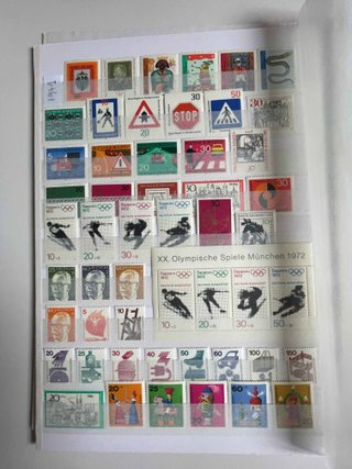 Sellos Alemania 1968-1974