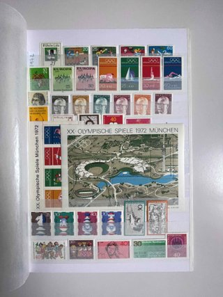 Sellos Alemania 1968-1974
