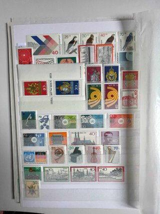 Sellos Alemania 1968-1974