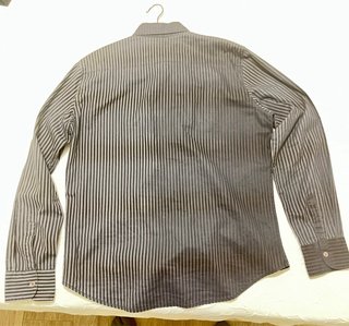 Camisa Adolfo Domínguez Rayas Gris morada