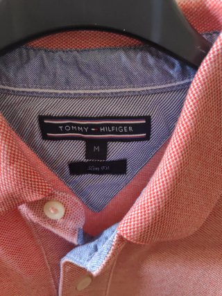 Polo Tommy Hilfiger Rosa Talla M