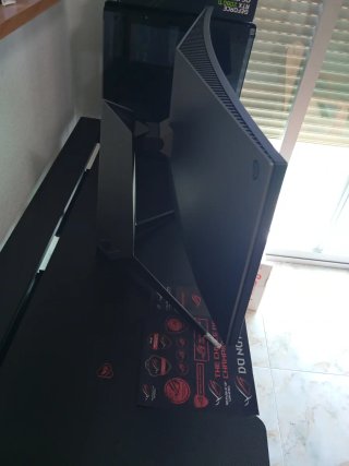 Monitor Alienware Curvo Negro