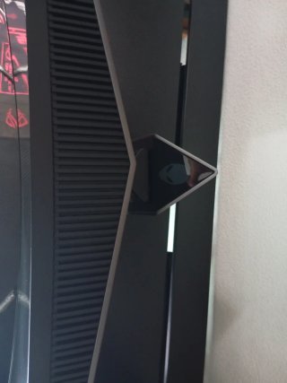 Monitor Alienware Curvo Negro