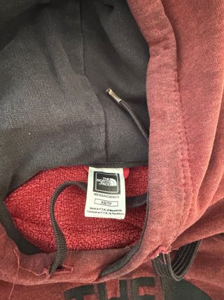Sudadera The North Face Roja Talla XS