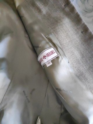 Traje chaqueta mujer Miguel Bernal verde oliva