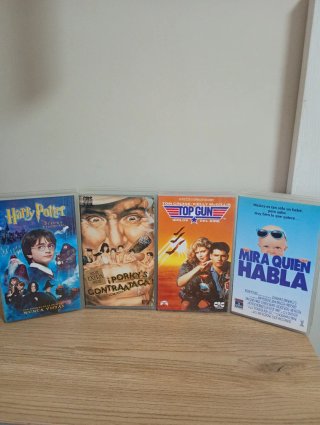 Lote 4 Películas en VHS