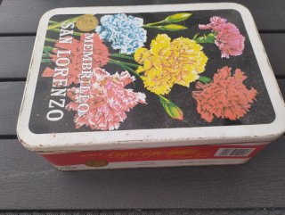 Caja Lata Membrillo San Lorenzo Flores