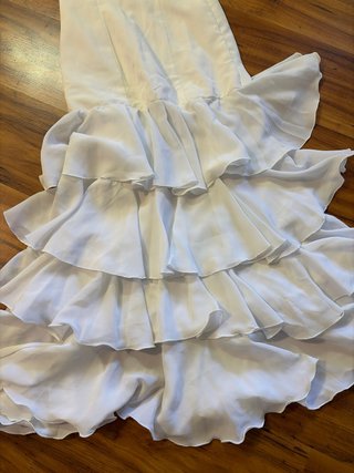 Vestido Flamenca Niña Blanco