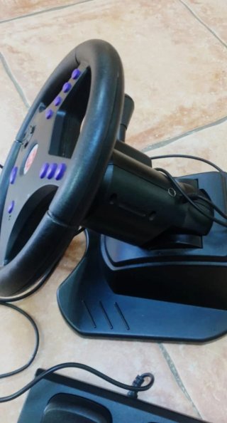 Volante + Pedaliera MT per PlayStation 2 / PS1