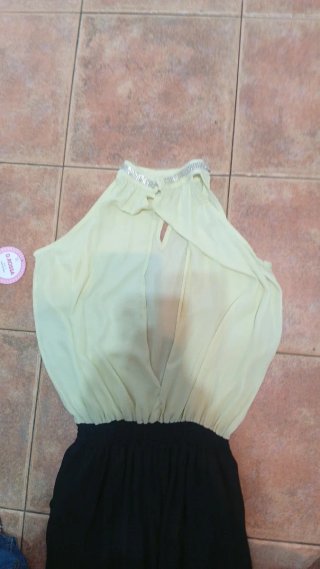 Mono amarillo talla L