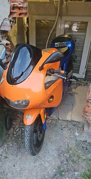 Aprilia RS50 Azul/Naranja
