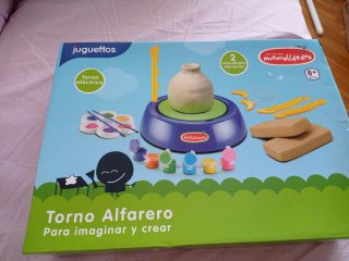 Torno Alfarero Eléctrico Juguettos