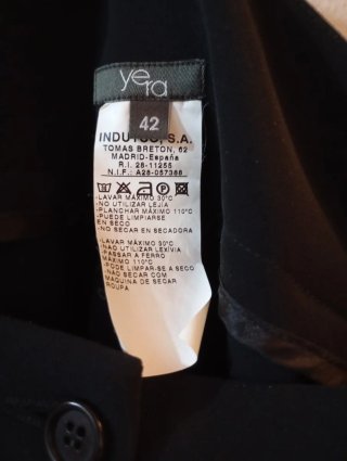 Pantalón de vestir negro