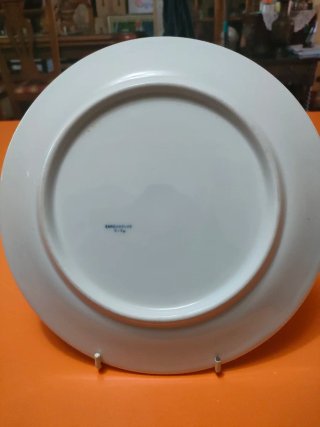 Plato Sargadelos llano azul y blanco