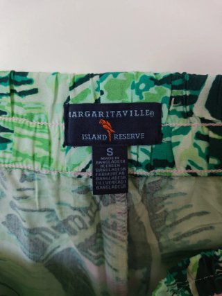 Pantalón palazzo fluido tropical talla S