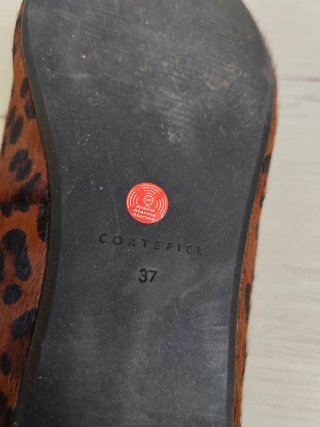 Manoletinas Cortefiel T37 Animal Print