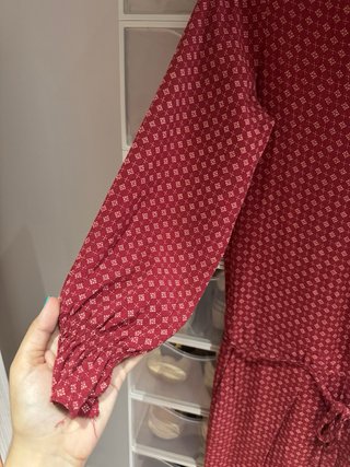 Mono estampado rojo Brownie