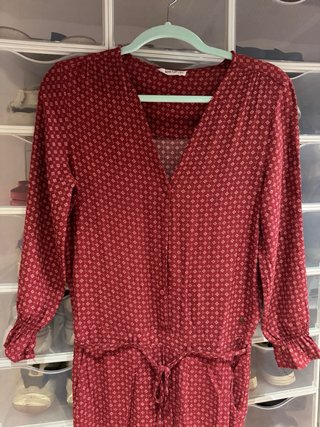 Mono estampado rojo Brownie